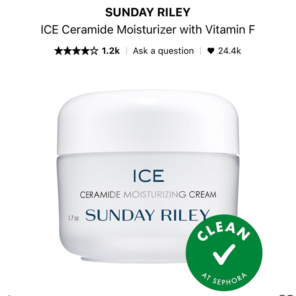 Sunday Riley Ice Moisturizer
